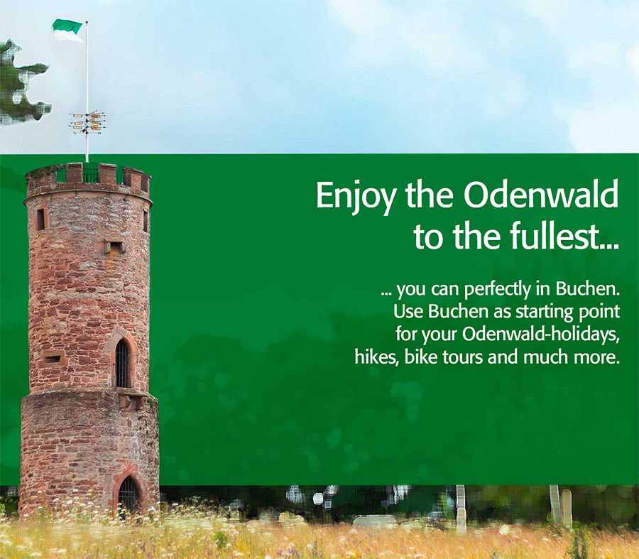 The Wartturm in Buchen, Odenwald. A must-see attraction.