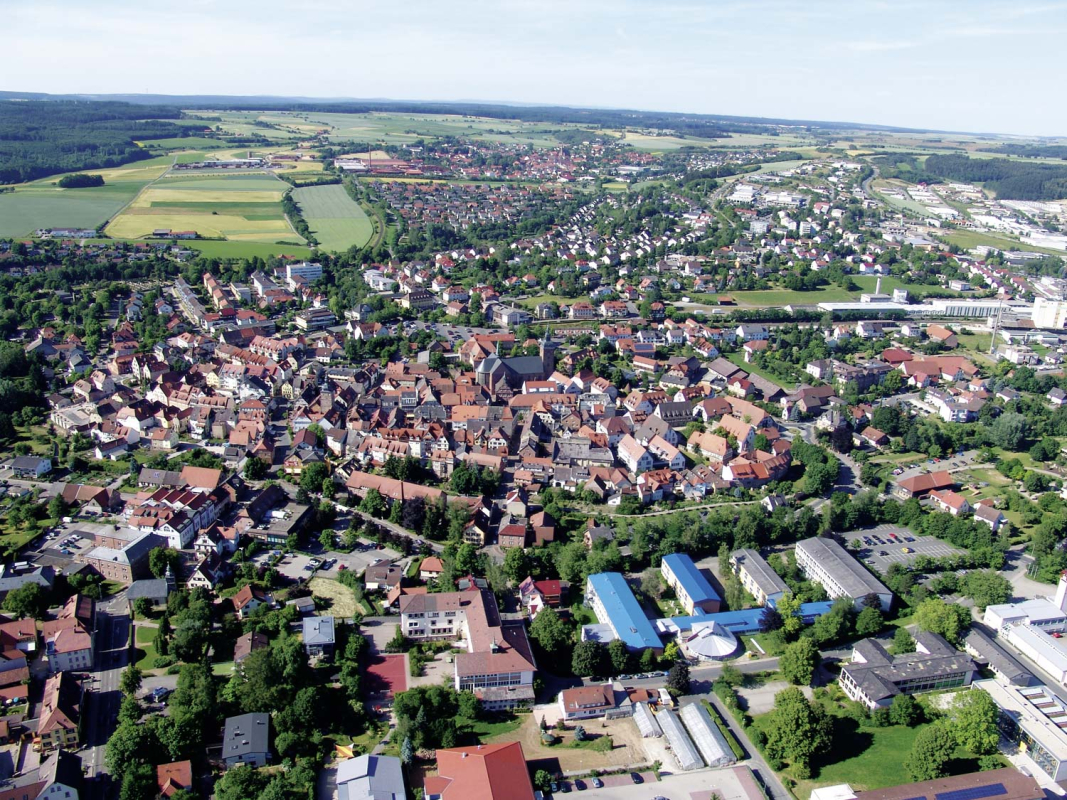Aerial view of buchen